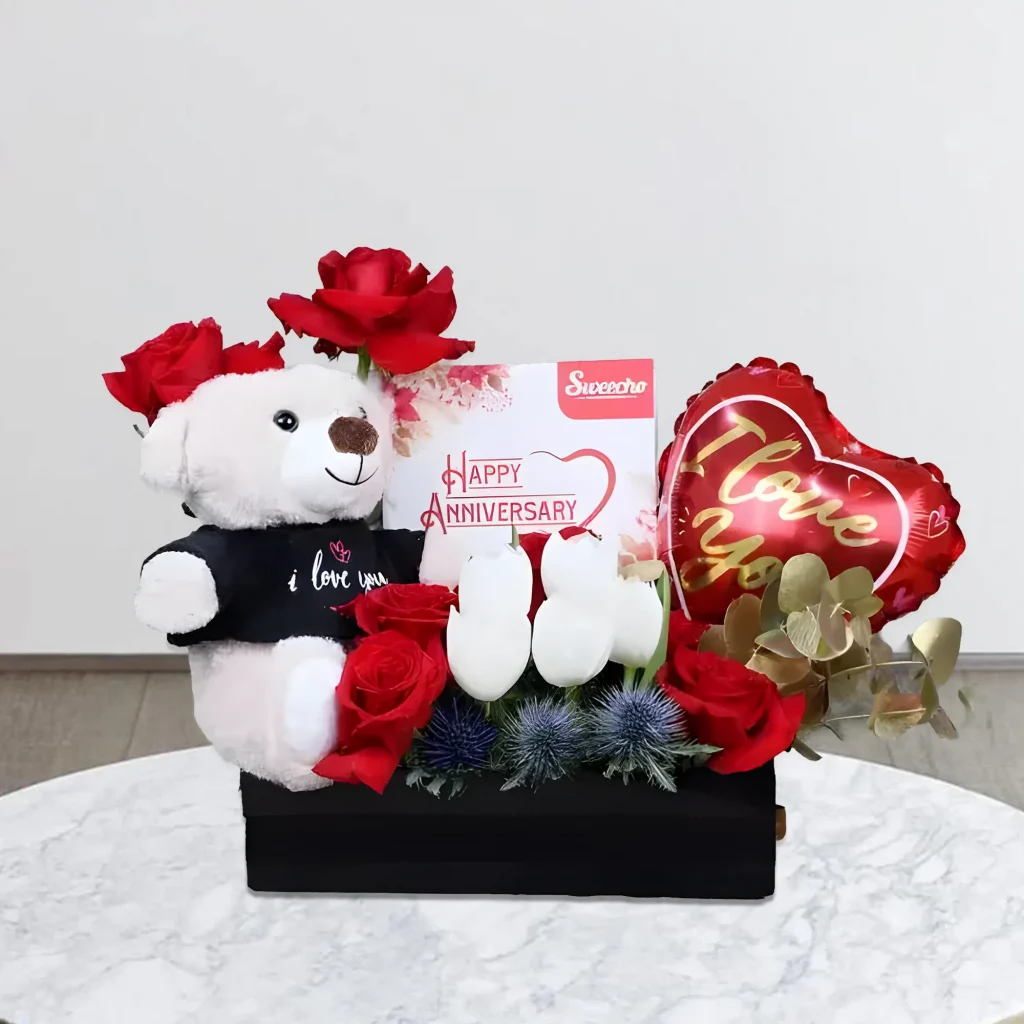Anniversary Flower Hamper