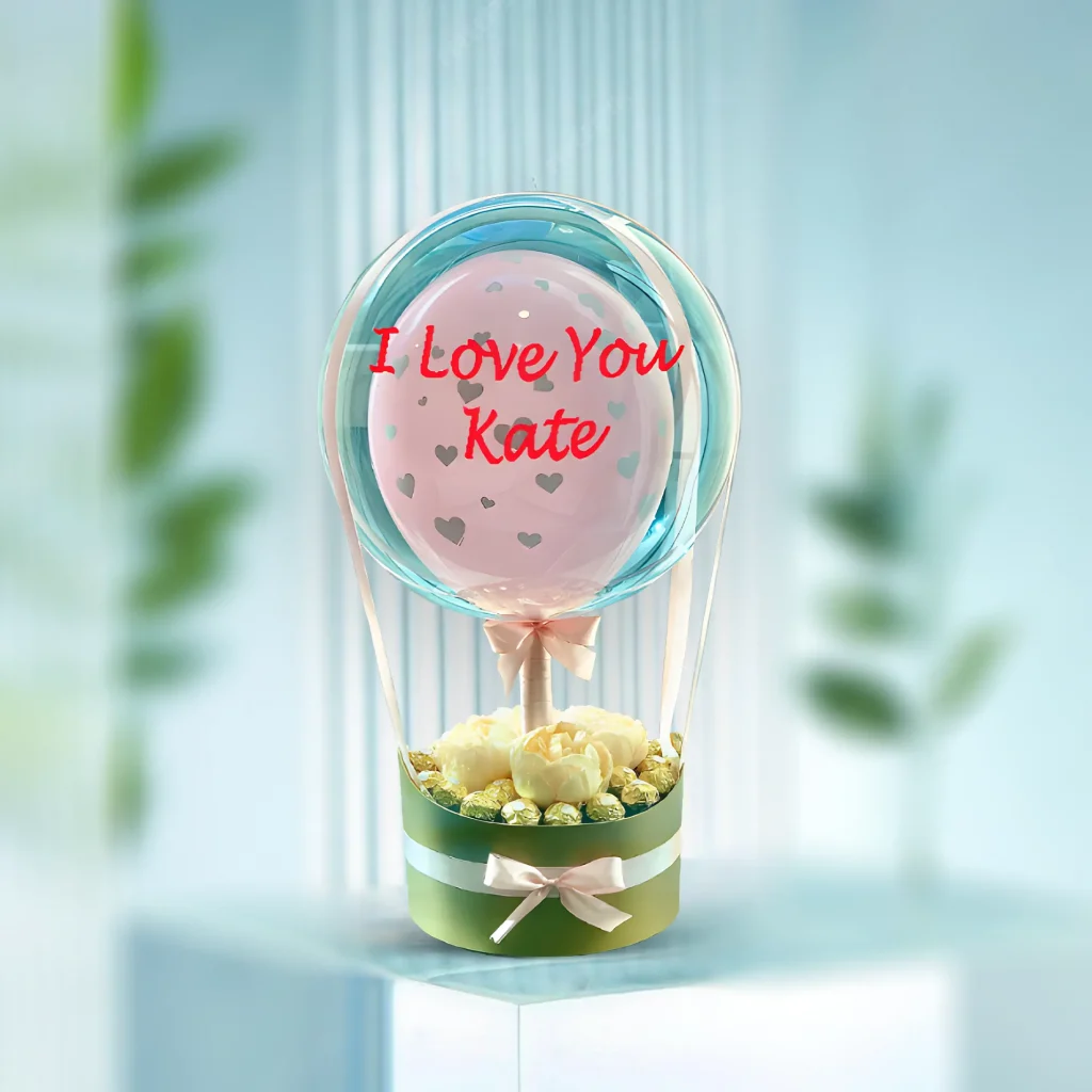 I-Love-You Hot Air Balloon & Ferrero