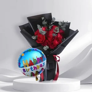 Midnight Queen and Birthday Balloon