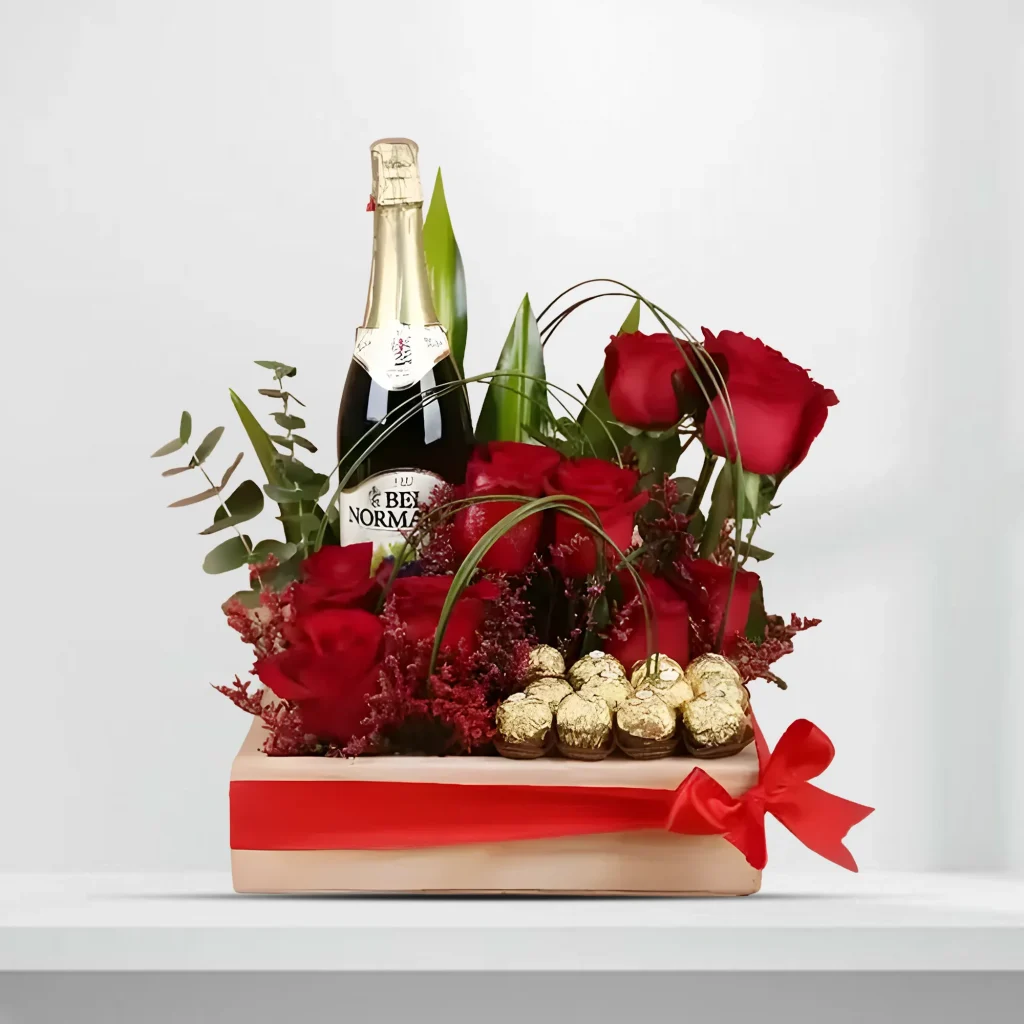 Sparkling Flower Hamper