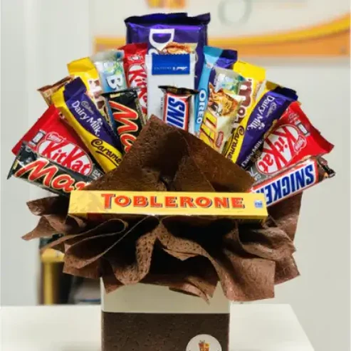 Sweet Candy Bouquet Gift Box in Dubai