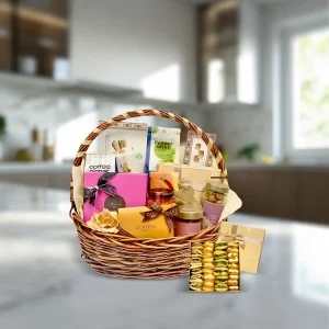 Classic Gourmet Gift Basket with Dates, Chocolates & Coffee – UAE Delivery