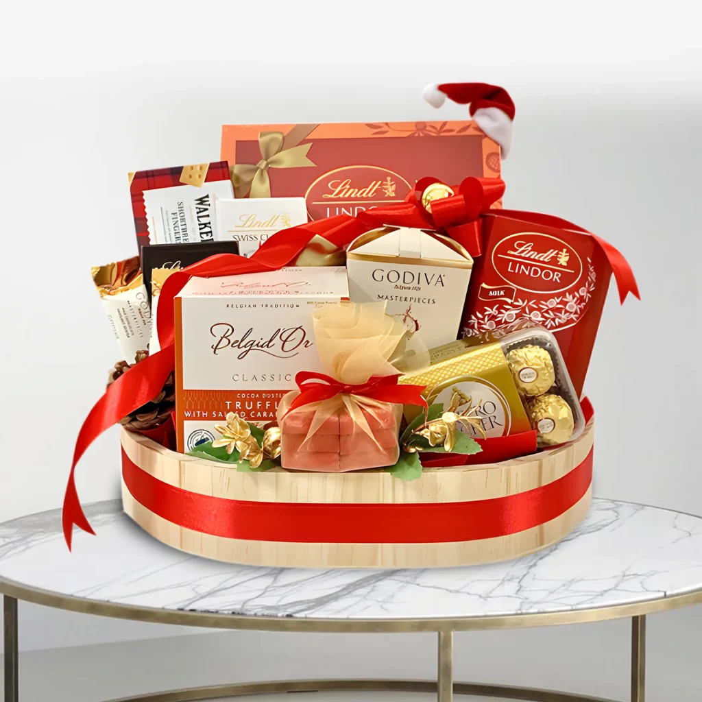 Luxury chocolate hampers gift basket