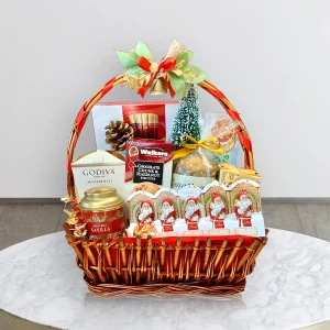 Office Appreciation Gift hamper with chocolates, biscuits & Panettone