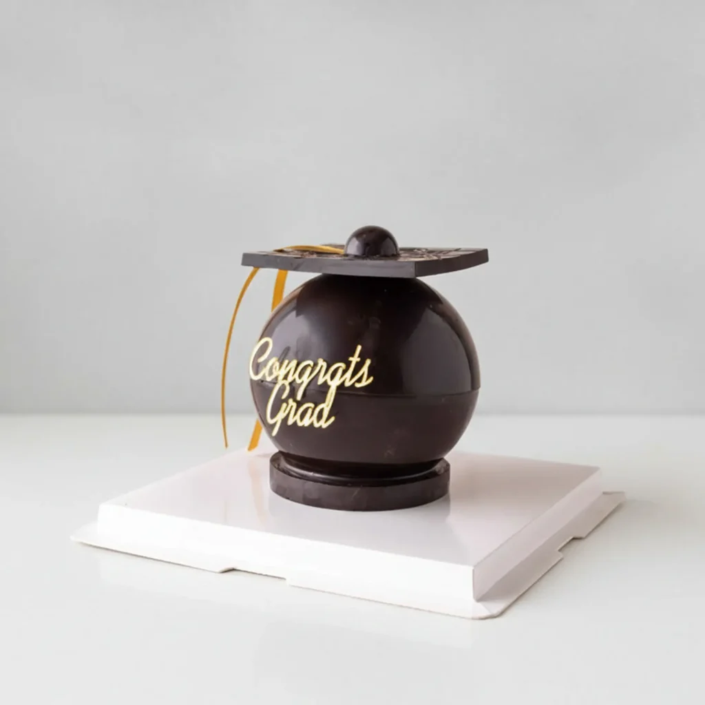 3D Chocolate Graduation Hat