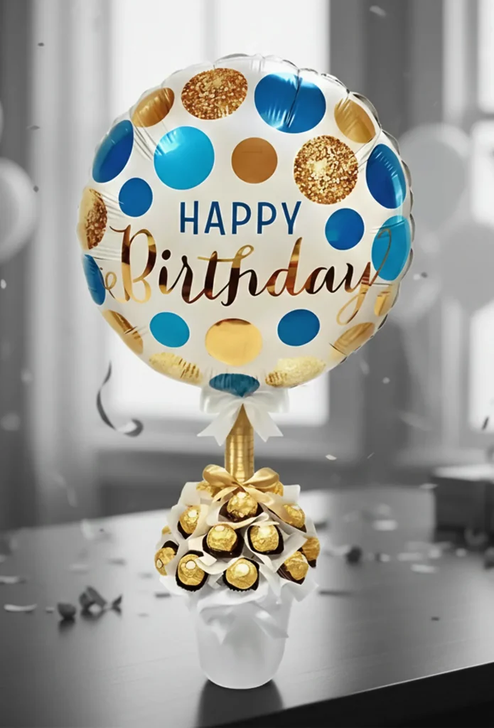Birthday Ferrero Planter Gift in Dubai