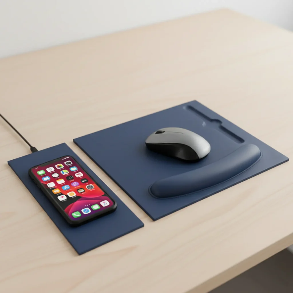 DOBERAN Wireless Charger Mouse Pad