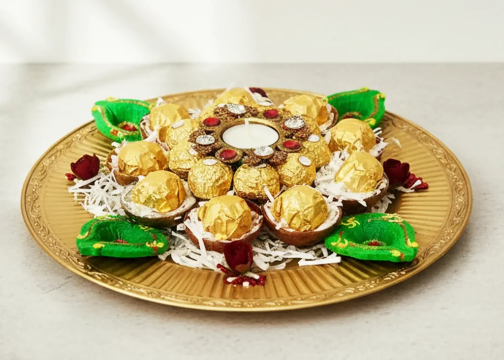 Diwali Chocolate Platter Premium Gift UAE