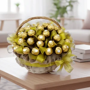 Ferrero Rocher Chocolate Gift Basket in Dubai