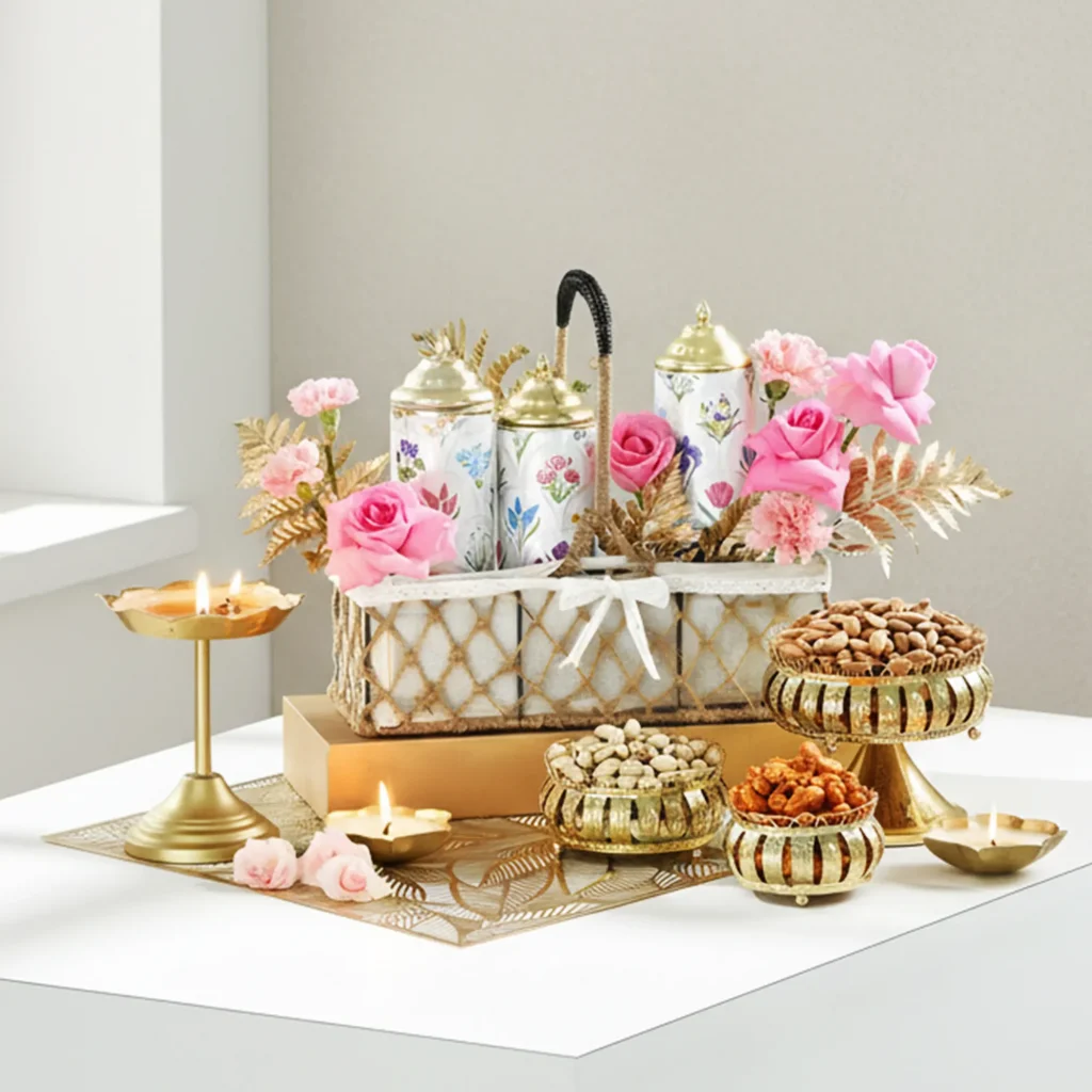 Festive Elegance Diwali Gift Basket Dubai UAE
