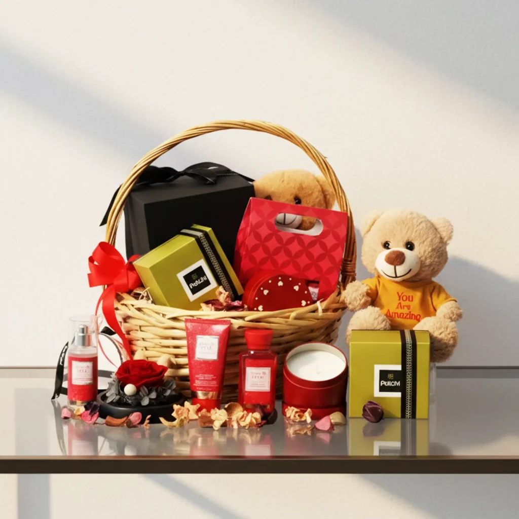 Infinity Love Gift Basket – premium love gift for New Year
