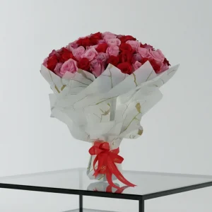 Lady Luck 101 Roses Bouquet – Luxury New Year Flower Gift in Dubai UAE