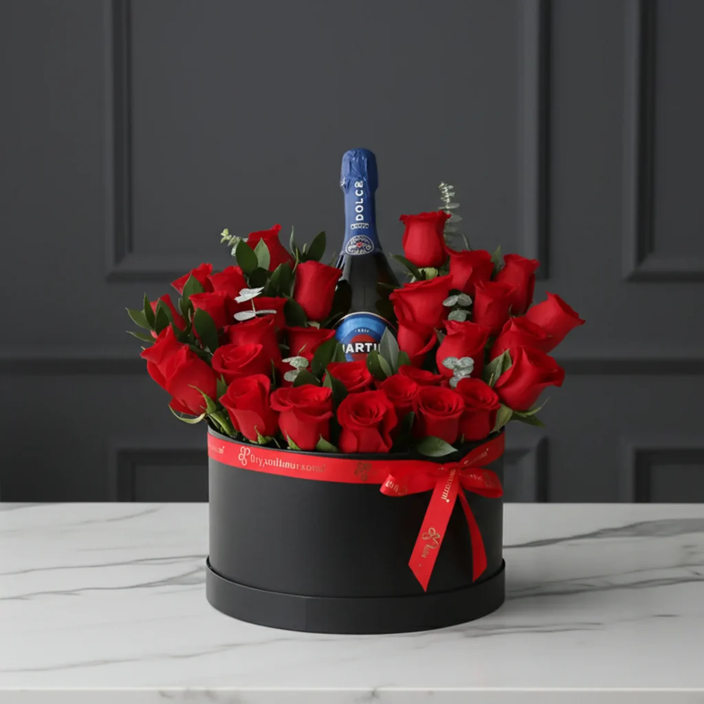 Party 31 Roses Flowers Arrangement in Dubai UAE – Luxury New Year Flower Bouquet