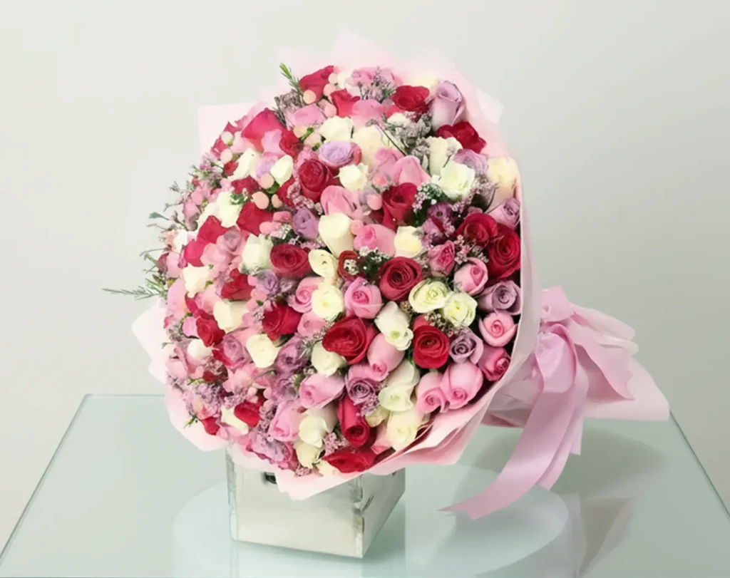 Pretty Lady 151 Roses Bouquet