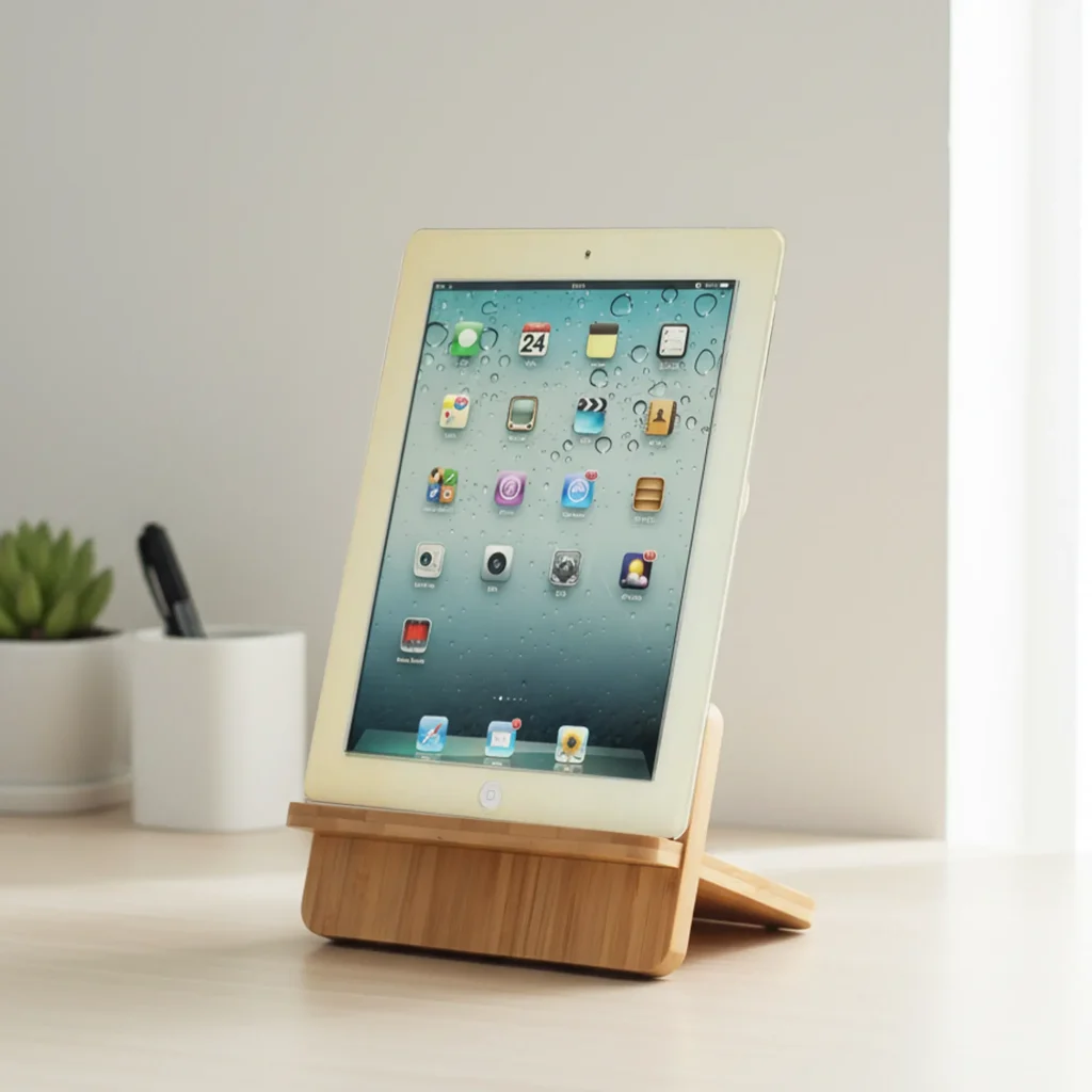 TRABEN 3-in-1 Bamboo Wireless Charging Station UAE