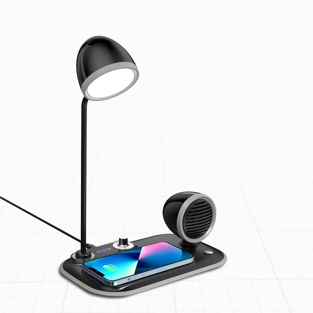 VEERE 3-in-1 Wireless Charger Speaker Lamp