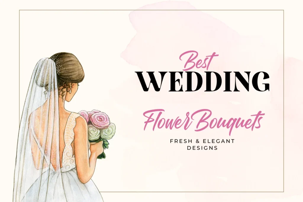 10 Beautiful Bridal Flower Bouquets in Dubai