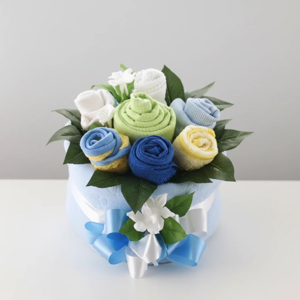 Baby Boy Gift – Premium Baby Boy Arrival Bouquet UAE