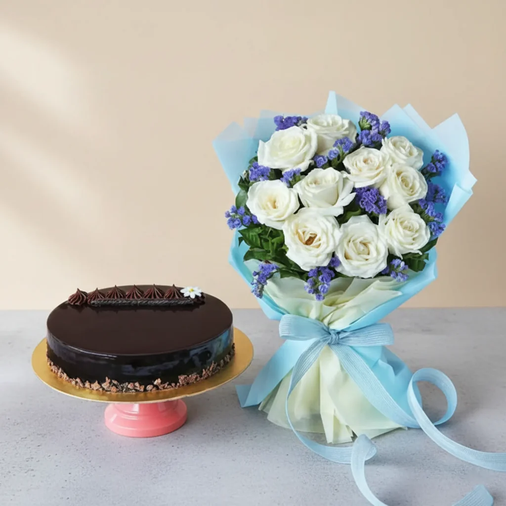Cloud in the Sky and Fudge Cake
