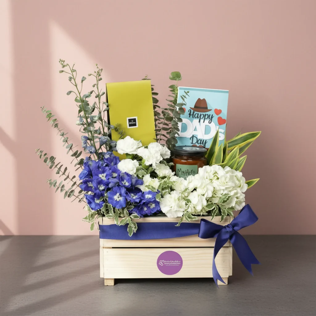 Fathers Day Flower Hamper (1)