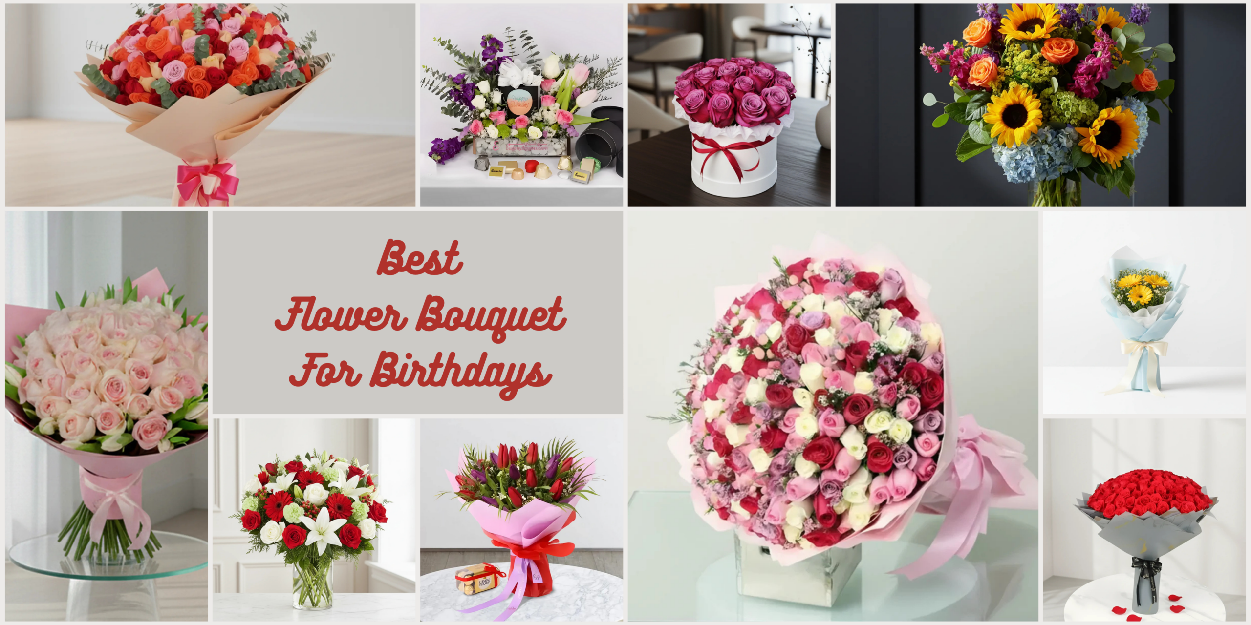 Best Flower Bouquets Gift Ideas in Dubai and UAE