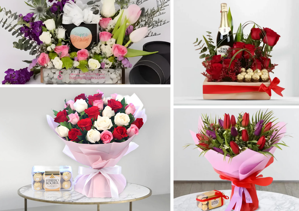 Flowers and Chocolate gift ideas in dubai