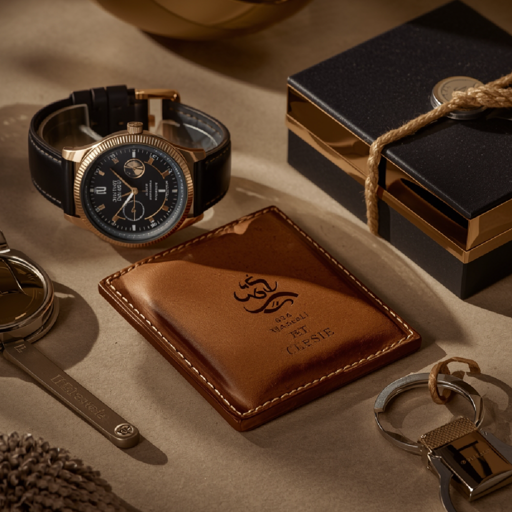 Watches and personalised accessories gift ideas for men in the UAE