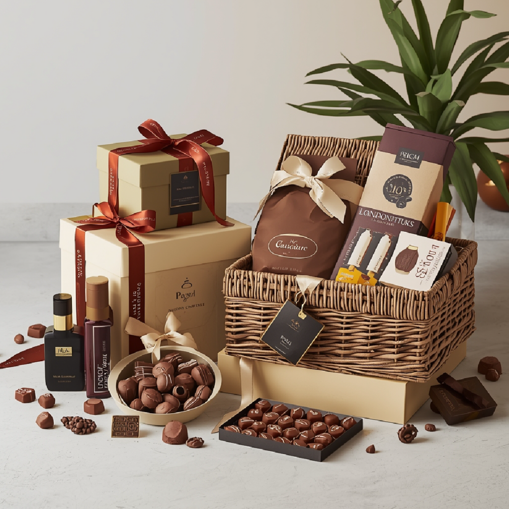 Premium chocolate gift hampers for women in Dubai suitable for all occasions